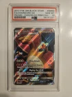 2017 POKEMON SM BLACK STAR PROMO #SM60 FULL ART/CHARIZARD GX PSA 10
