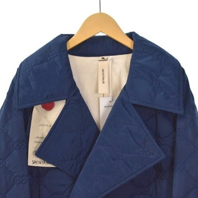 Shinyakozuka SHINYA KOZUKA 24AW TRENCH WITH KAPOK KNOT Quilted