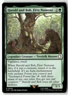 Harold and Bob, First Numens 78 Universes Beyond: Fallout MTG NM