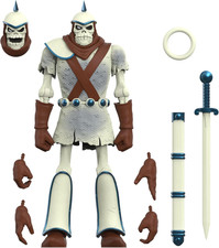 ULTIMATES  Dungeons & Dragons Dekkion the Skeleton Warrior  Glow  - 7  Dungeo...