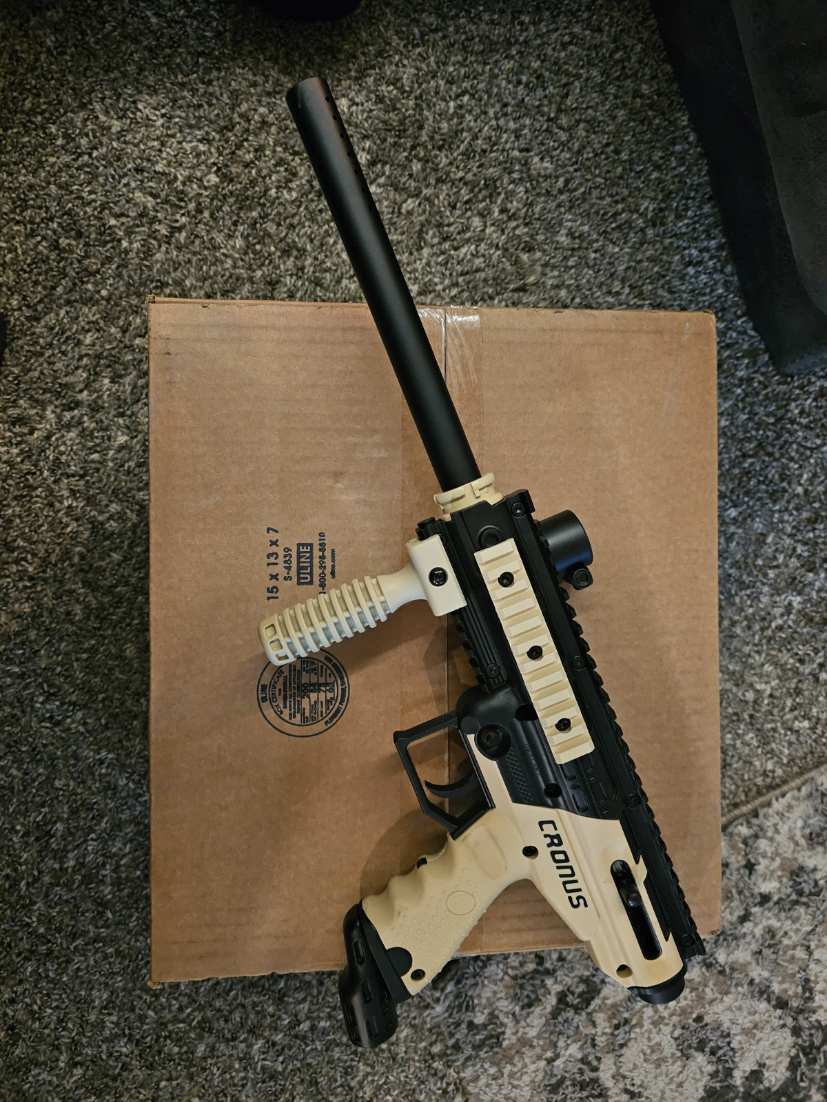 Tippmann Cronus Kit - Open Box - Never Used - Black / Tan