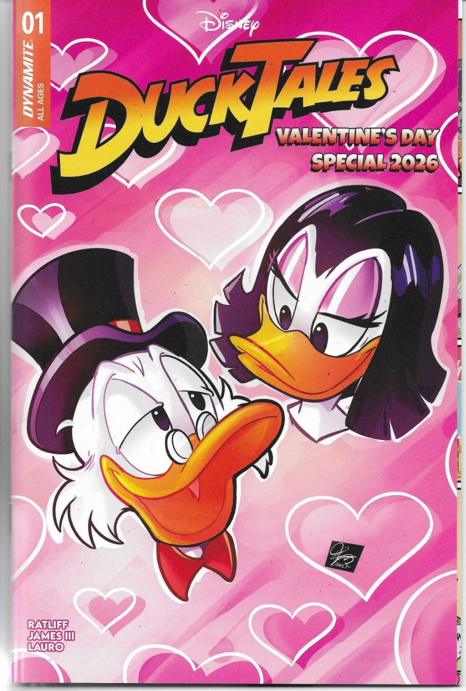 DUCK TALES VALENTINES DAY SPECIAL (2026) #1 B - New Bagged (S)