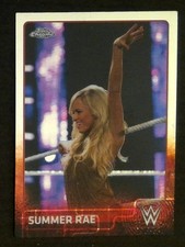 2015 Topps Chrome WWE Diva Summer Rae #68