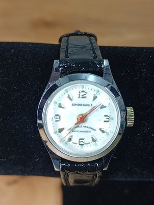 Rare VTG Armand Gaulle Automatic Watch 22mm Anti-magnetic Unbreakable Hairsp