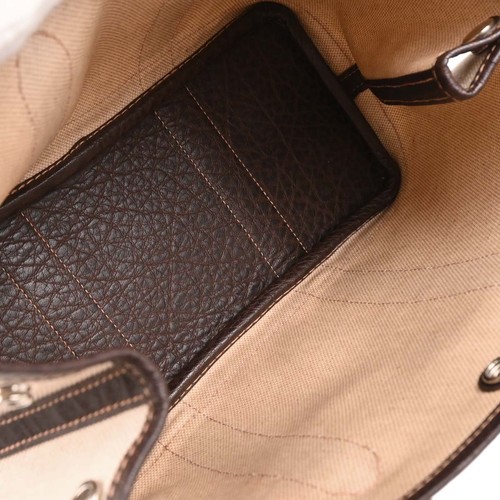 Hermes Natural Toile H Buffalo Garden Party 30 TPM Tote Handtasche V□H 177271 - Bild 8 von 10