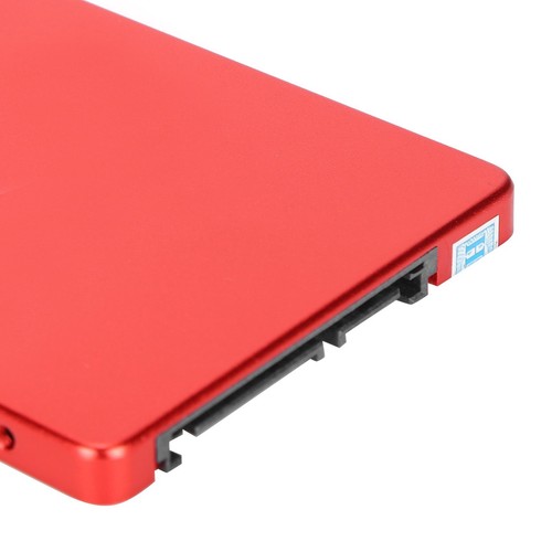 Hsthe Sea 2.5in SSD Red High Speed Metal Hard Drive For Desktop Computer Lapt CB - Afbeelding 12 van 38