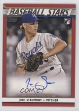 2020 Topps Baseball Stars Series 2 Red 19/25 Josh Staumont #BSA-JST Auto 6z2