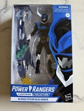 Hasbro Power Rangers Lightning Collection In Space Psycho Blue Ranger w  Axe