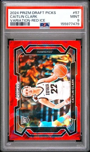 2024 Panini Prizm Caitlin Clark PSA 9