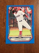 2026 Bowman Marconi German Blue Parallel Base #'d /150 1st Bowman!
