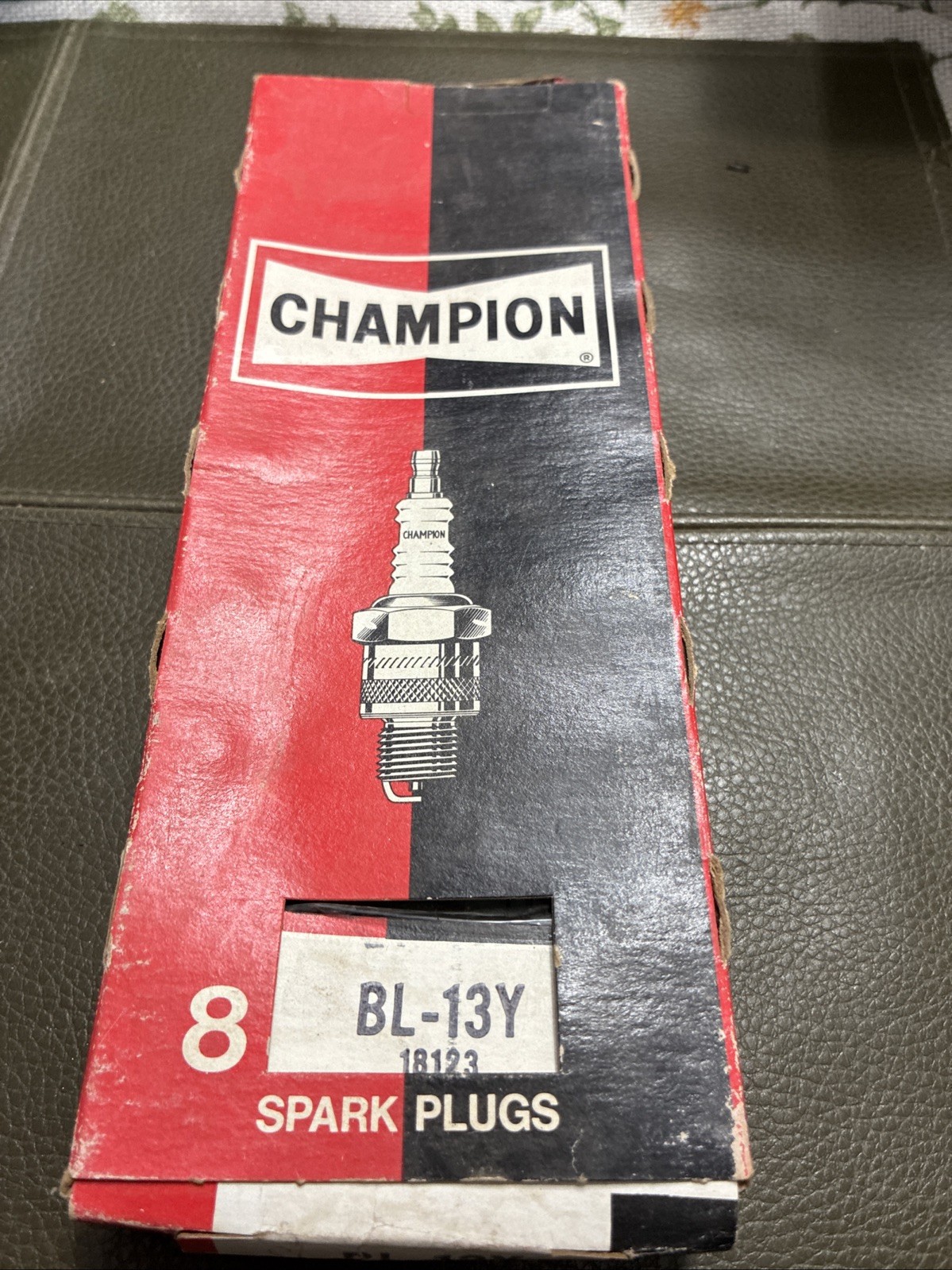 NOS Champion BL13Y Spark Plugs Set of 8 Original Unopened Package 