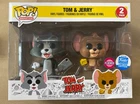 Funko Pop! Animation Tom and Jerry 2 Pack (Flocked) Funko Shop LE Exclusive