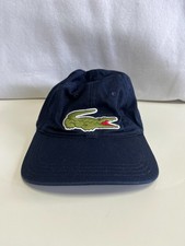 LACOSTE Blue Adjustable Baseball Cap One Size