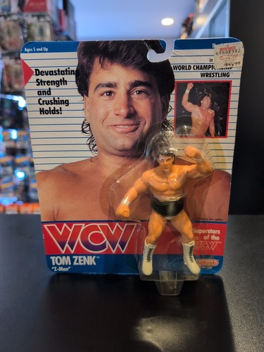 Z Man Tom Zenk Vintage WCW Wrestling Action Figure...