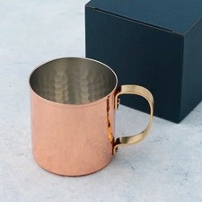 Japanese Copper Straight Mug Drink Cup Made in Japan Gift box