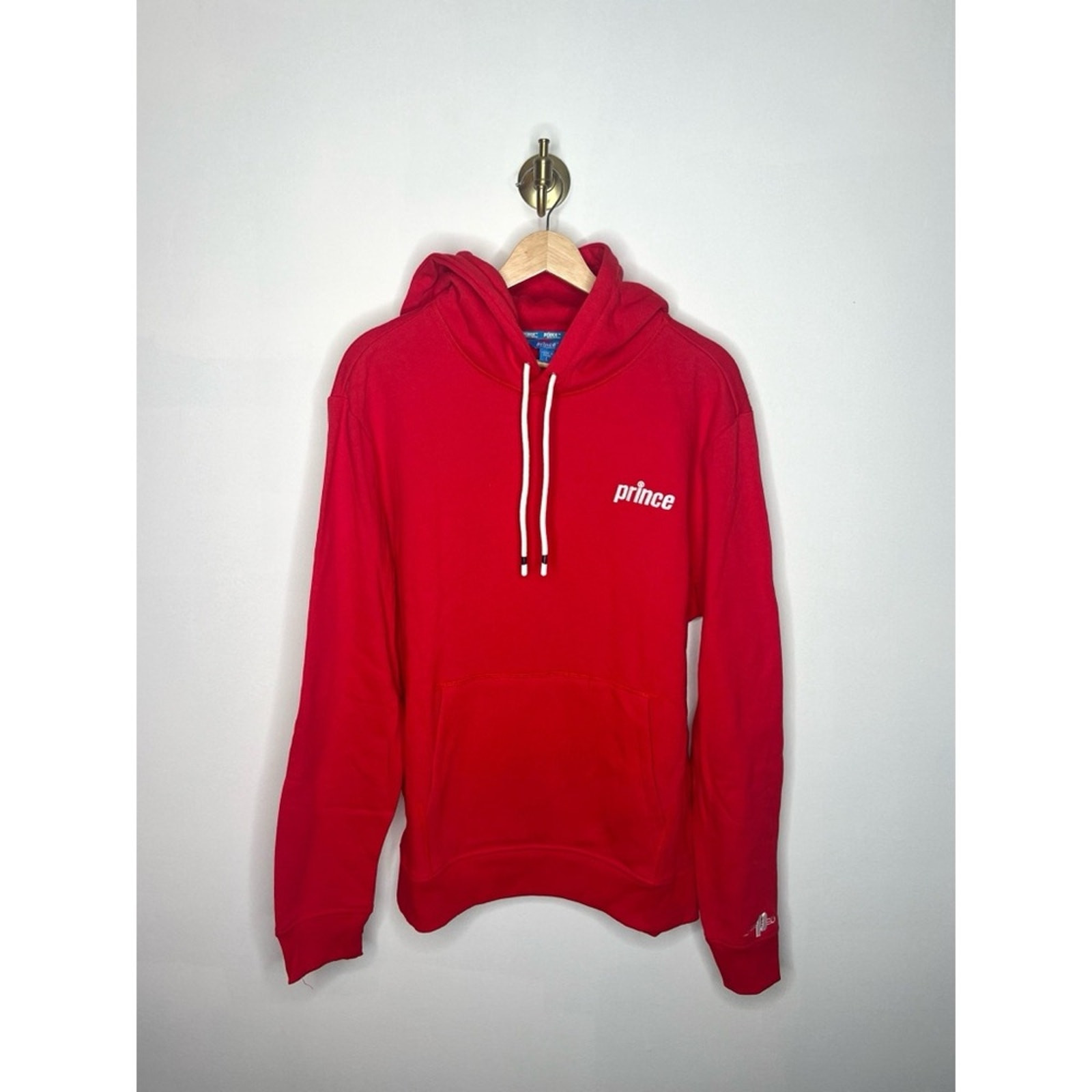NWT Prince Pickleball Red Hoodie Sweatshirt Sz L