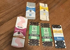 Vintage Rick Rack 6 Packages - Various Brands
