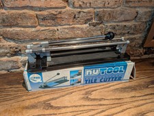  12" Professional Tile Cutter 1/2" Cutting Wheel Dual Polished Rails Model B