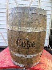 Ancien tonneau à coke 15 pouces 