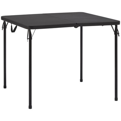 Fold-in-Half Square Table for Games, Parties & Extra Space