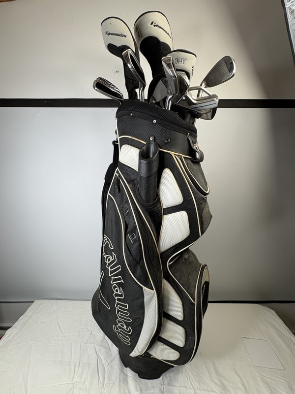 Pinemeadow PRE Golf Clubs Set Irons Woods Hybrid Putter Callaway Bag Complete