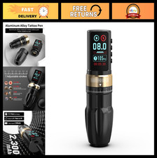 Wireless Tattoo Machine with 2300mAh Battery, Smart Multi-Function Tattoo Pen, 7
