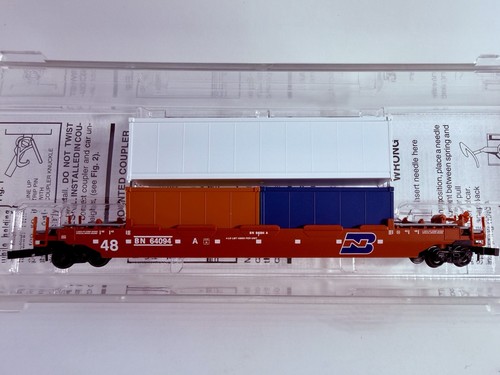 Acoplador Micro-Trains Line 13002 Marklin BN Husky - Stack Well Car | Condition: New