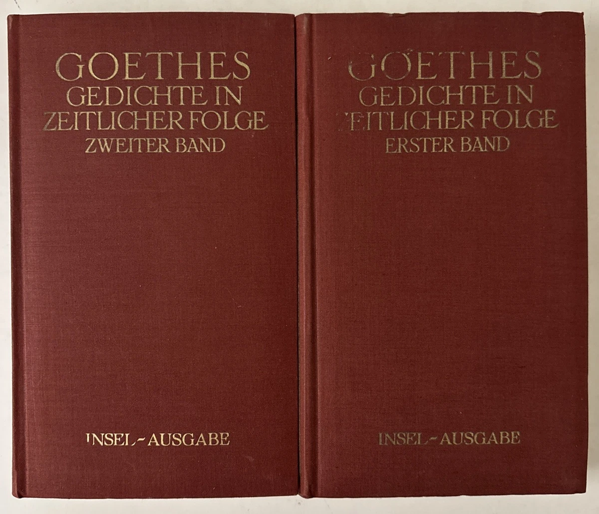 Antiquarian & Collectible Johann Wolfgang von Goethe Books in