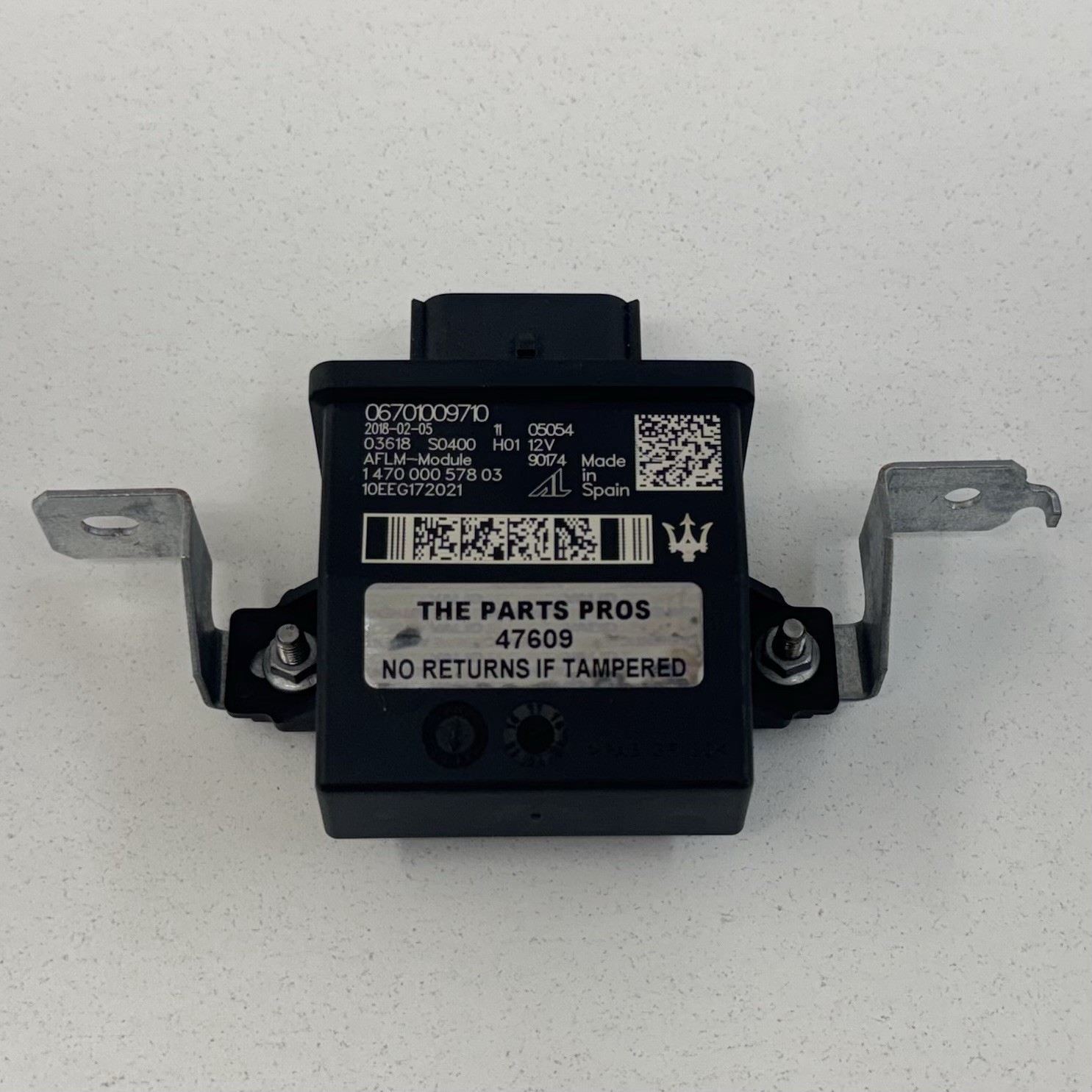 17-24 Maserati Ghibli Headlight Head Light Lamp Control Module 670100971 OEM