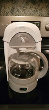 Sunbeam Tea Drop Hot Maker White Gray 28 oz Teapot Brewer Electric Kettle