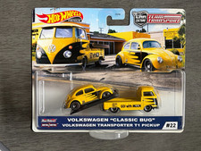 Hot Wheels Premium Car Culture Volkswagen Classic Bug Transporter T1 Pickup Hot Wheels Premium Car Culture Volkswagen Classic Bug Transporter T1 Pickup