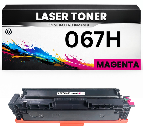 Toner Cartridge 067H Magenta FüR Canon Premium Alternative GüNstig Imageclass Lb-image