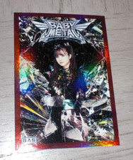 BABYMETAL x GAS Metal Forth COMPLEX MOAMETAL 1ST ROOKIE CARD RC RED FOIL #2/9