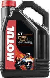 Motul 7100 合成 Ester 4T 电机油 10W-40 4 升 4 升 10W40 836341 - 第 1 张/共 4 张
