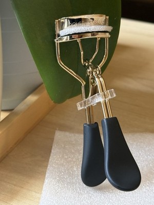 Dolce Gabbana Gold and Black Eyelash Curler Metal Plastic Handles