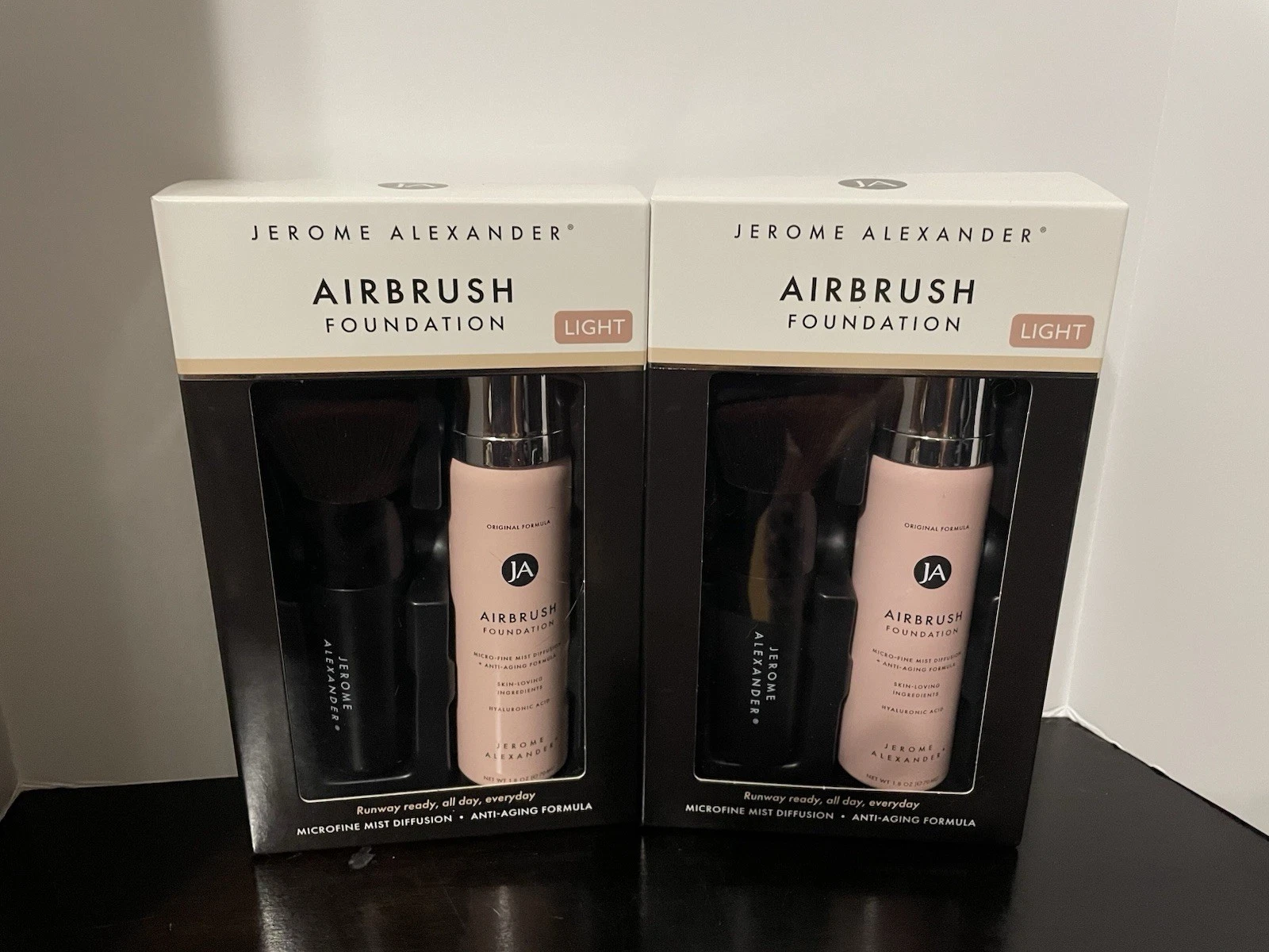 (2) Jerome Alexander MagicMinerals AirBrush Foundation Kit - Light