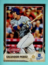2015 Topps Update Series #US173 SALVADOR PEREZ AS All-Star /2015 GOLD PARALLEL
