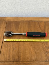 Snap-on Tools 38 Drive Dual 80 Red Soft Grip Ratchet Fh80 New Usa