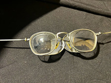 VTG Wire Mesh Safety Glasses Steampunk Goggles Industrial Motorcycle Eyeglasses