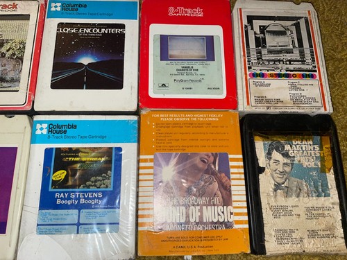 8-Track Cassette Lot #2025-802: Soundtracks & 70s (Neil Diamond, Barry Manilow) - Picture 4 of 8