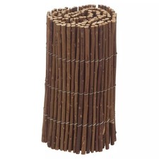 Wooden Willow Garden Border Edging & Flexible Picket Fencing Roll Lawn Path