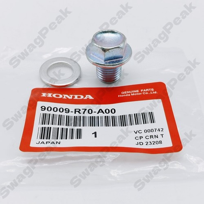 #ad Genuine Engine Oil Drain Plug with Washer 90009 R70 A00 For HONDA Acura $12.99