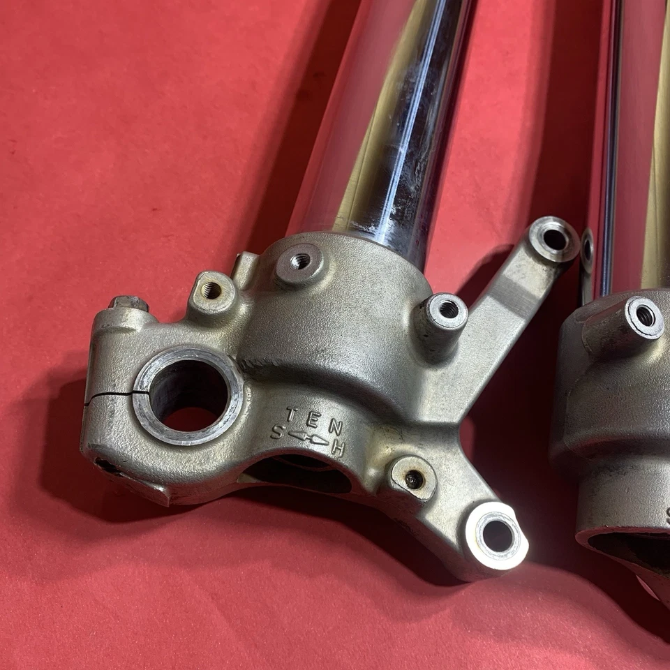 Suspensión de horquilla delantera Kawasaki KX250F KX 250F 2007-2008 necesita reconstrucción Foto 3 de 4