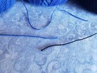 LOT 3~READ~Bernat Handicrafter Crochet Thread Size 5~2 REALLY ROYAL BLUE+1 BLACK — photo 7