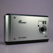 Premier DS-3090S 3.0MP Compact Digital Camera Silver Tested