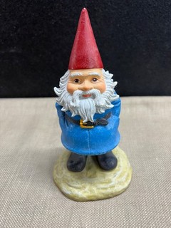 Travelocity Gnome Figure Resin 2009 8"tall