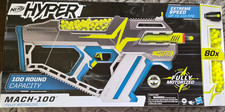 NEW NERF Hyper Mach-100 Fully Motorized Blaster 80 Hyper Rounds