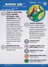 Card Only HeroClix Marvel Girl - 020.01 - Team-Up Card X-Men House of X Marvel