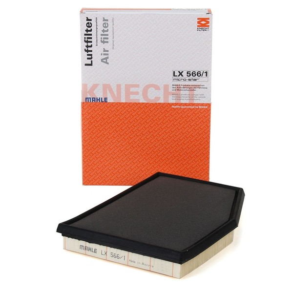 Knecht / Mahle LX566/1 Luftfilter FüR Porsche Boxster (986) 2.5 + 2.7 + S 3.2-image