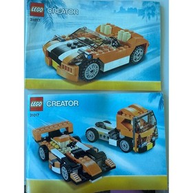 Lego Creator No. 31017 3-in-1 Sunset Speeder *RETIRED SET* Race Car & Truck Cab